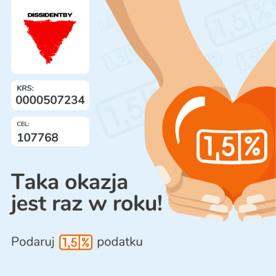 Przekaż 1,5% swoich podatków więźniom politycznym